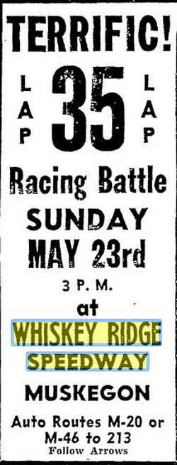 Whiskey Ridge Raceway (Whiskey Ridge Speedway, Whisky Ridge) - May 1948 (newer photo)
